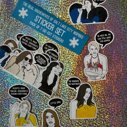 NEW Real Housewives of Salt Lake City inspired Sticker Set