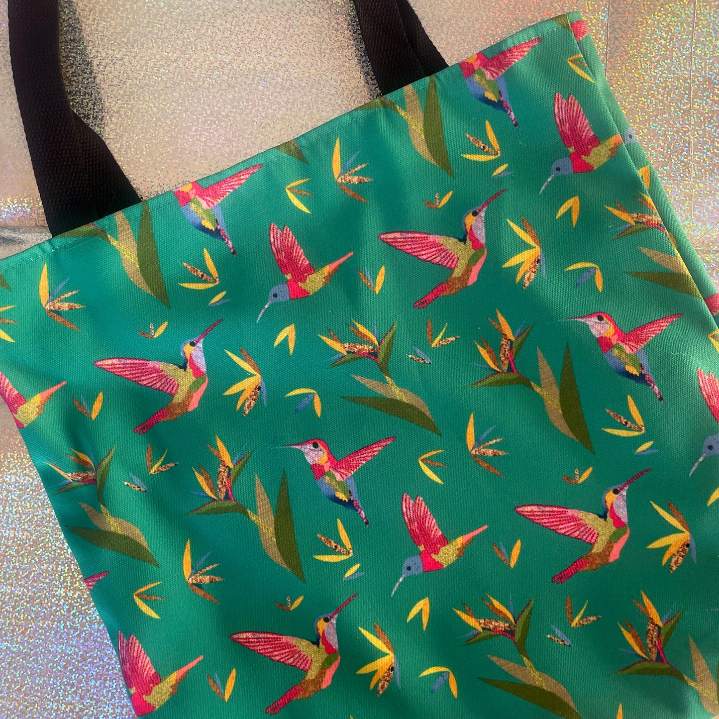 Bird Paradise Tropical Tote Bag