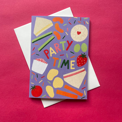 Party Time Birthday Card