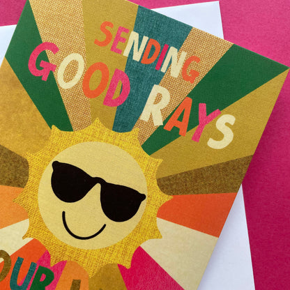 Sending Good Rays Card
